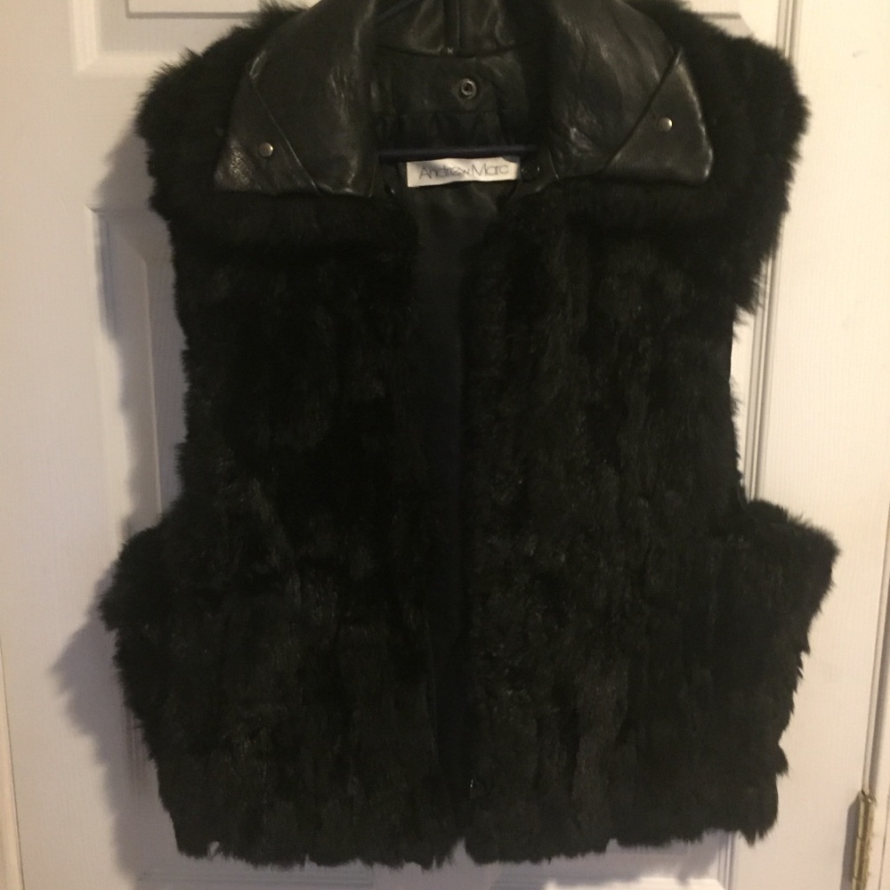Andrew Marc fur vest